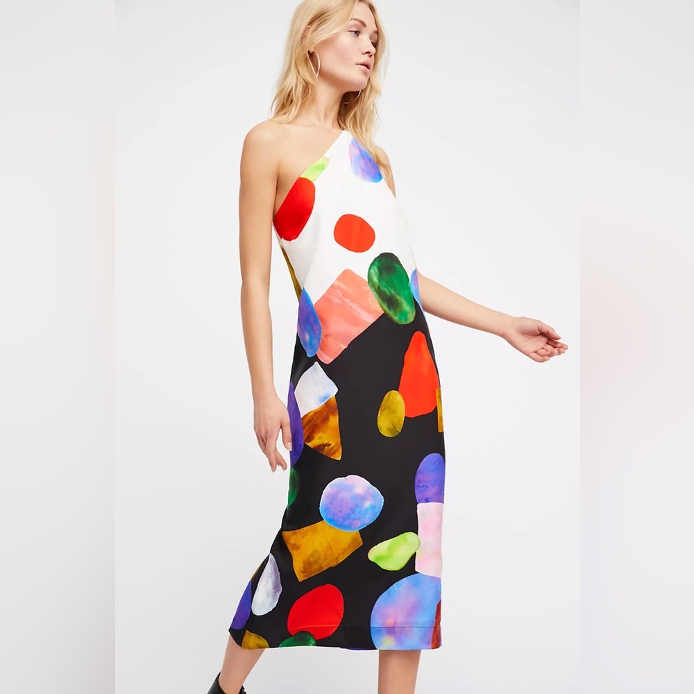 Mara Hoffman Patsy One-Shoulder Midi Dress 10
